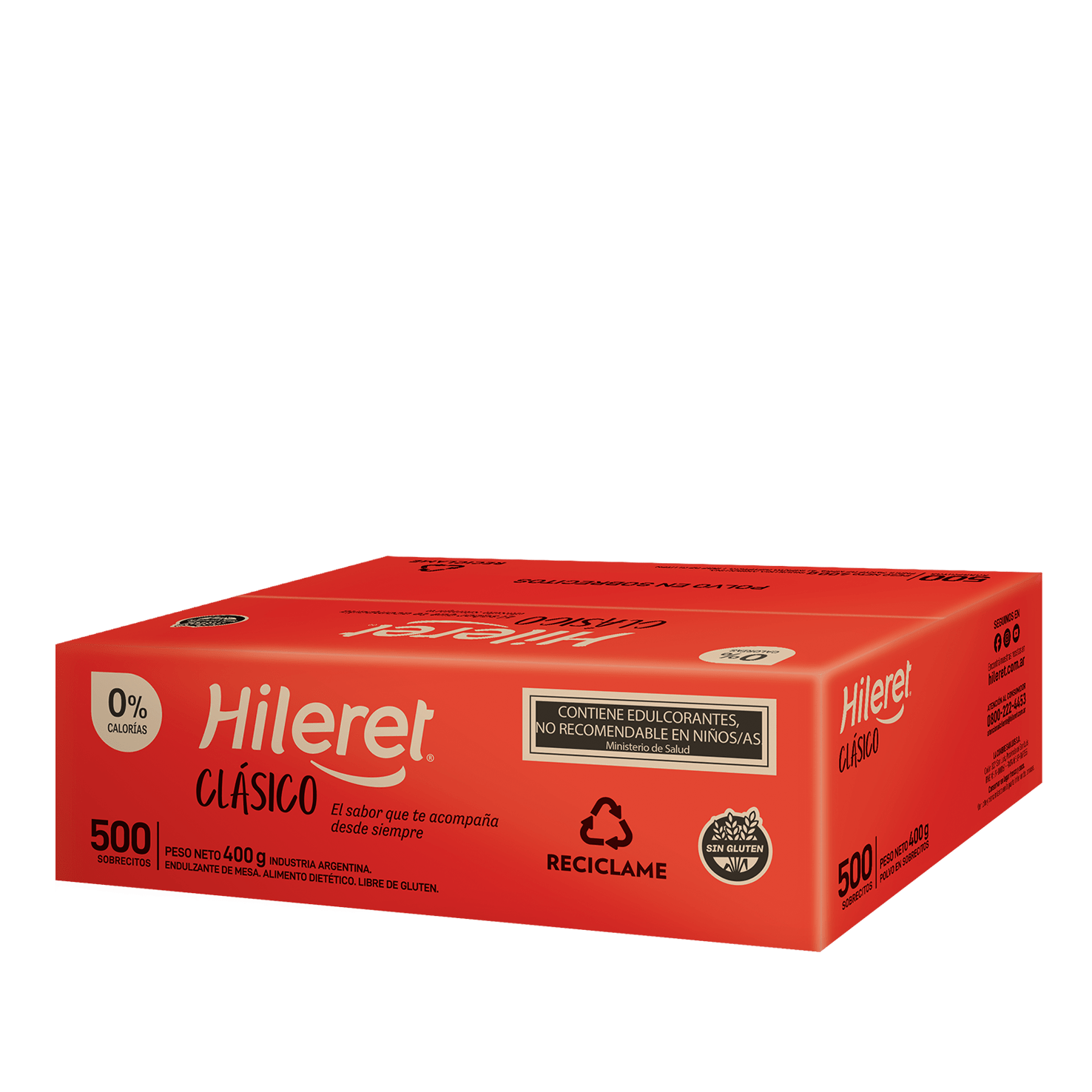 500 sobres hileret clasico