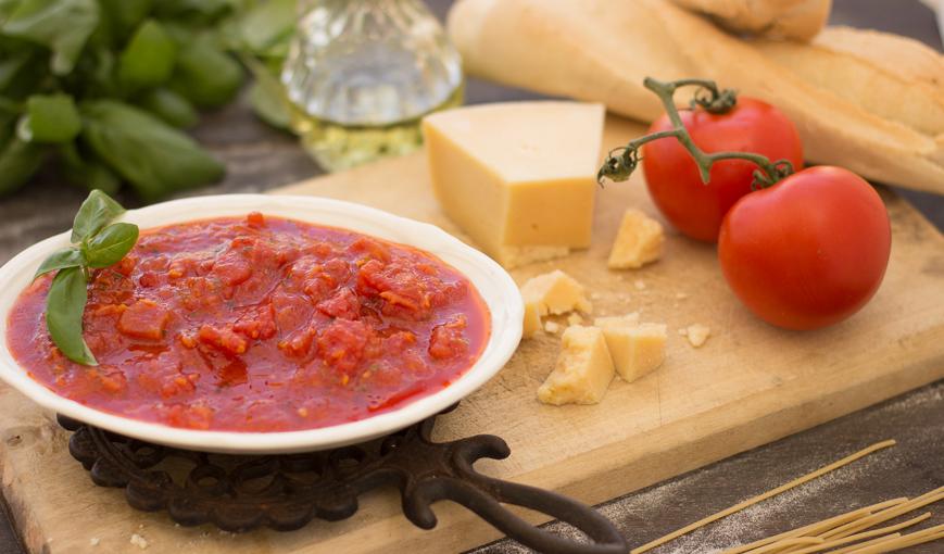 Salsa de tomates Hileret
