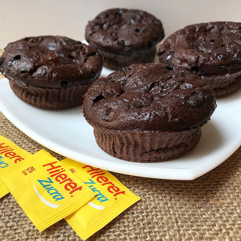 Muffins de chocolate