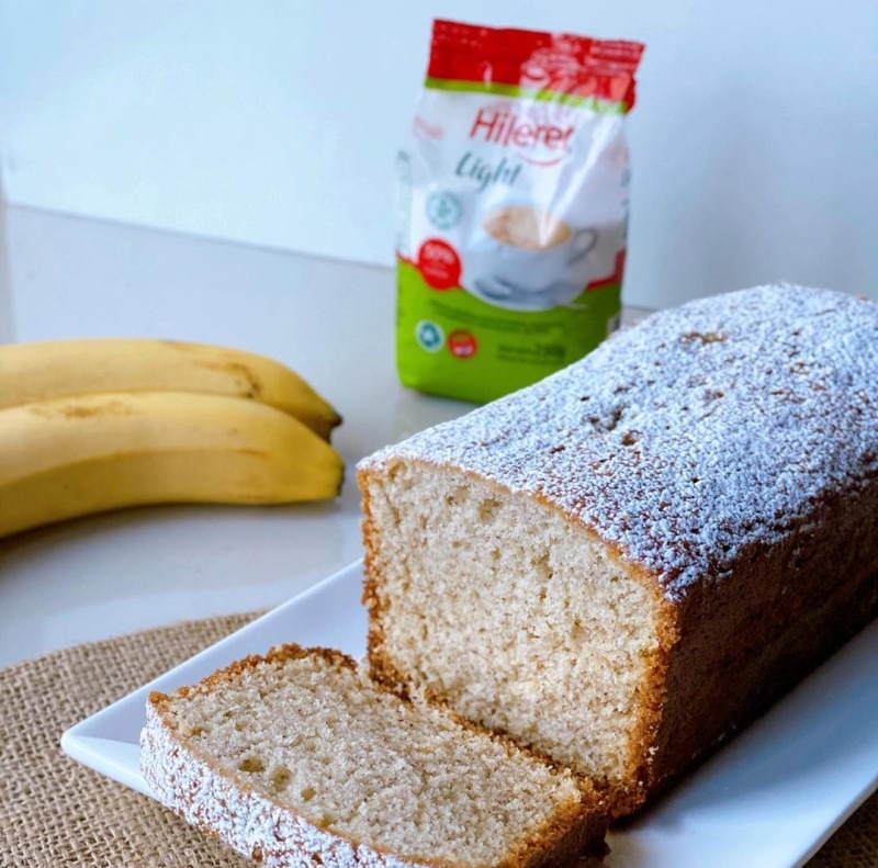 Budín light de banana