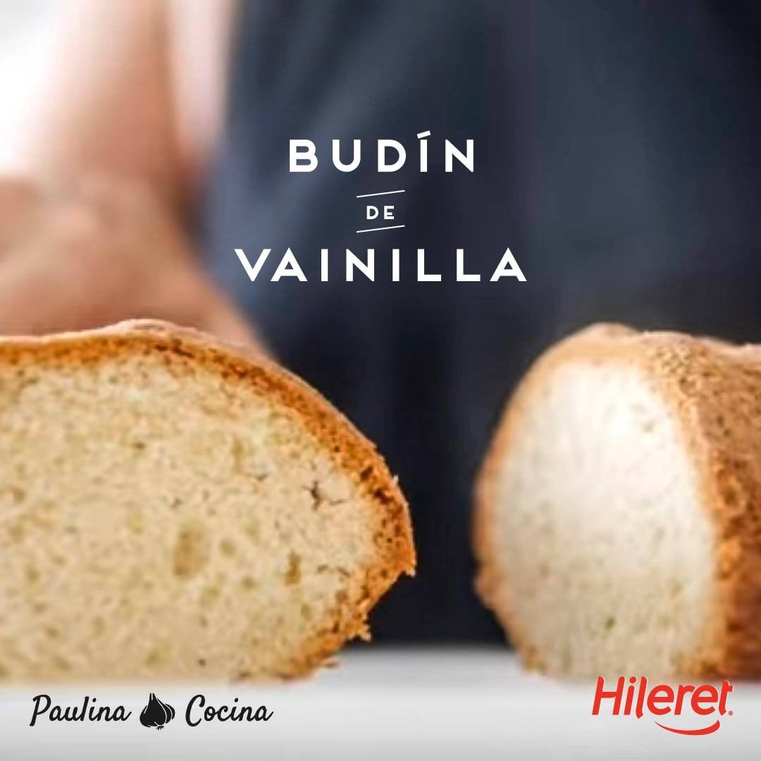 Budín de vainilla