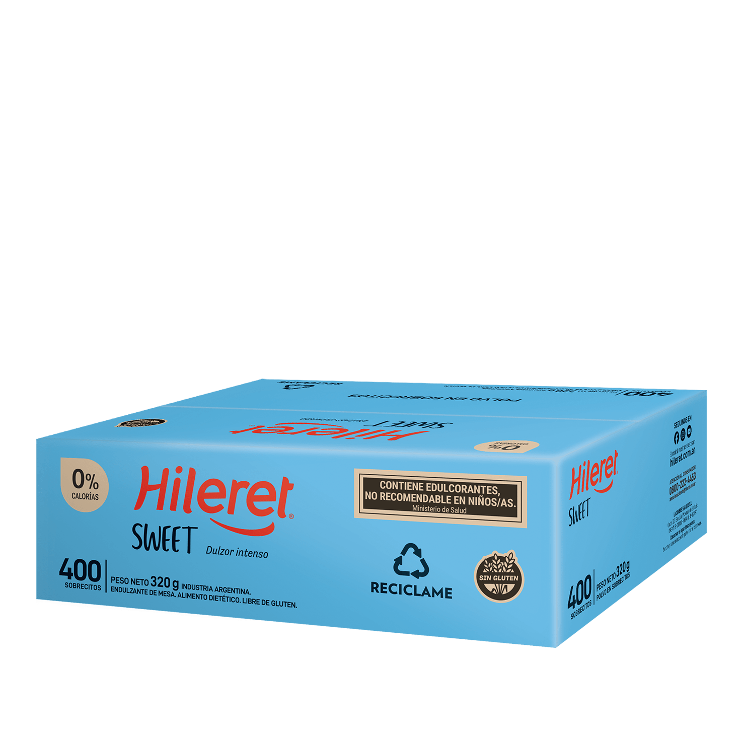 400 sobres hileret sweet